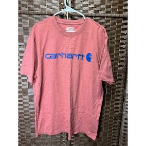 Carhartt Mens Large Graphic T-Shirt Short Sleeve‎ Loose Fit Casual Tee